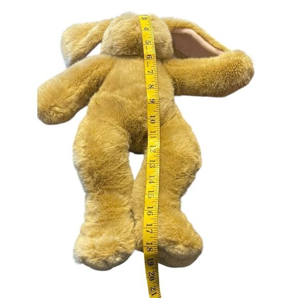 Stuffed With Hugs and Good Wishes Bunny Plush Toy Pink Robe Slippers Build a Bea - Picture 5 of 15